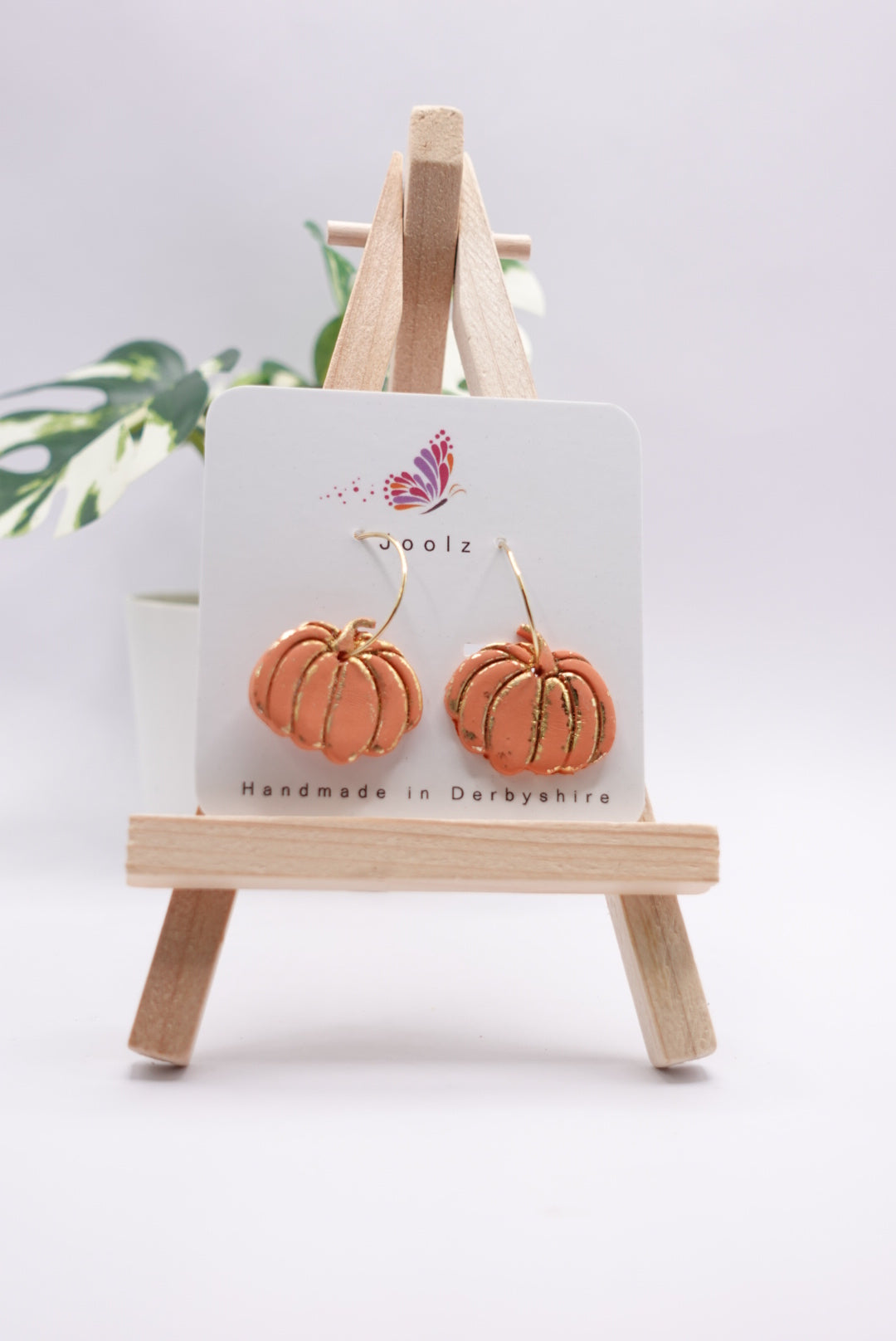 Orange Pumpkin Earrings